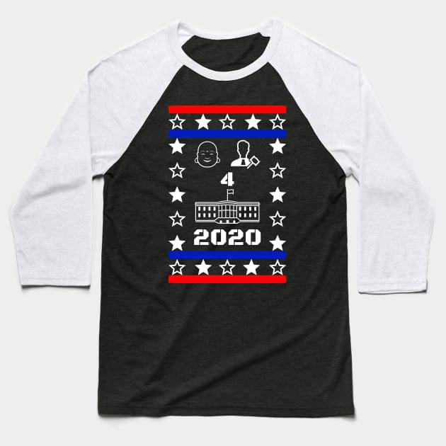 Buddha Judge 4 President Baseball T-Shirt by Muzehack
